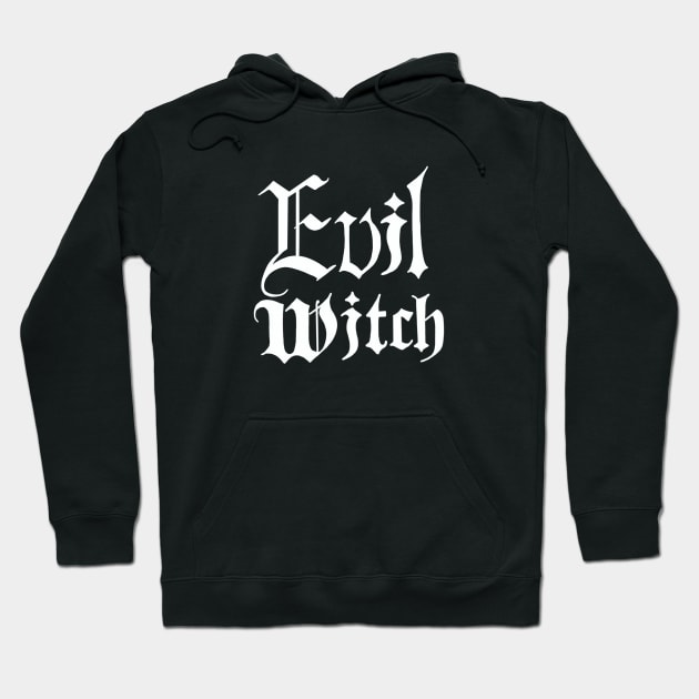 Evil Witch (White) Hoodie by Katacomb